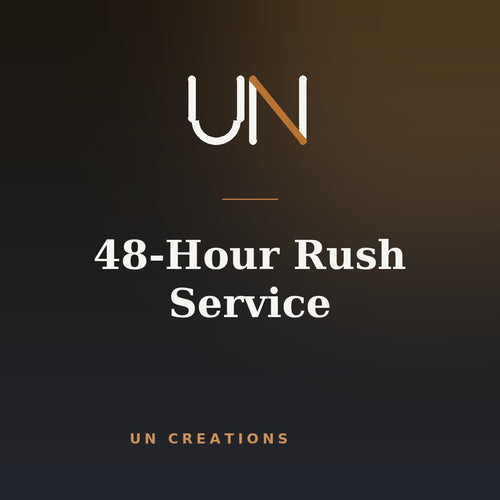 48-Hour Rush Print Service by UN Creations